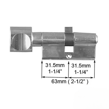 31.5/31.5 CES 360 Euro Keyed Cylinder, H-knob, Antique Brass - 413131720
